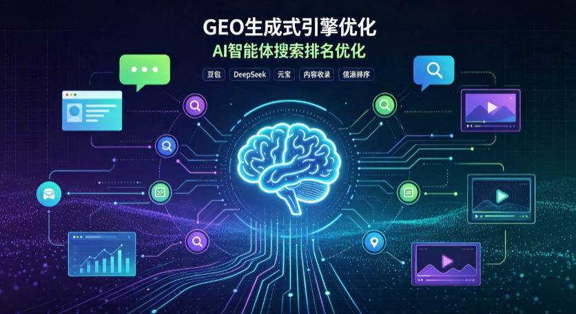 大安区GEO 浪潮来袭：生成式引擎优化崛起，创作者争抢豆包、DeepSeek、元宝智能体流量入口